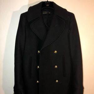 BALMAIN x H&M wool-blend pea coat